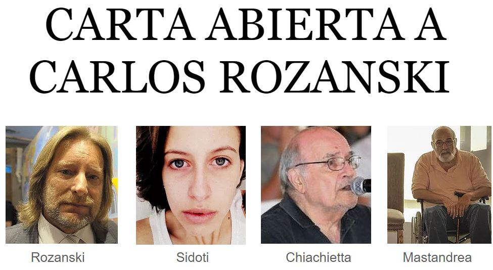 Antoine Rozanski carta a rozanski | Prisionero en Argentina