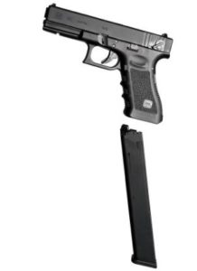 Mechero Soplete Pistola Glock 18