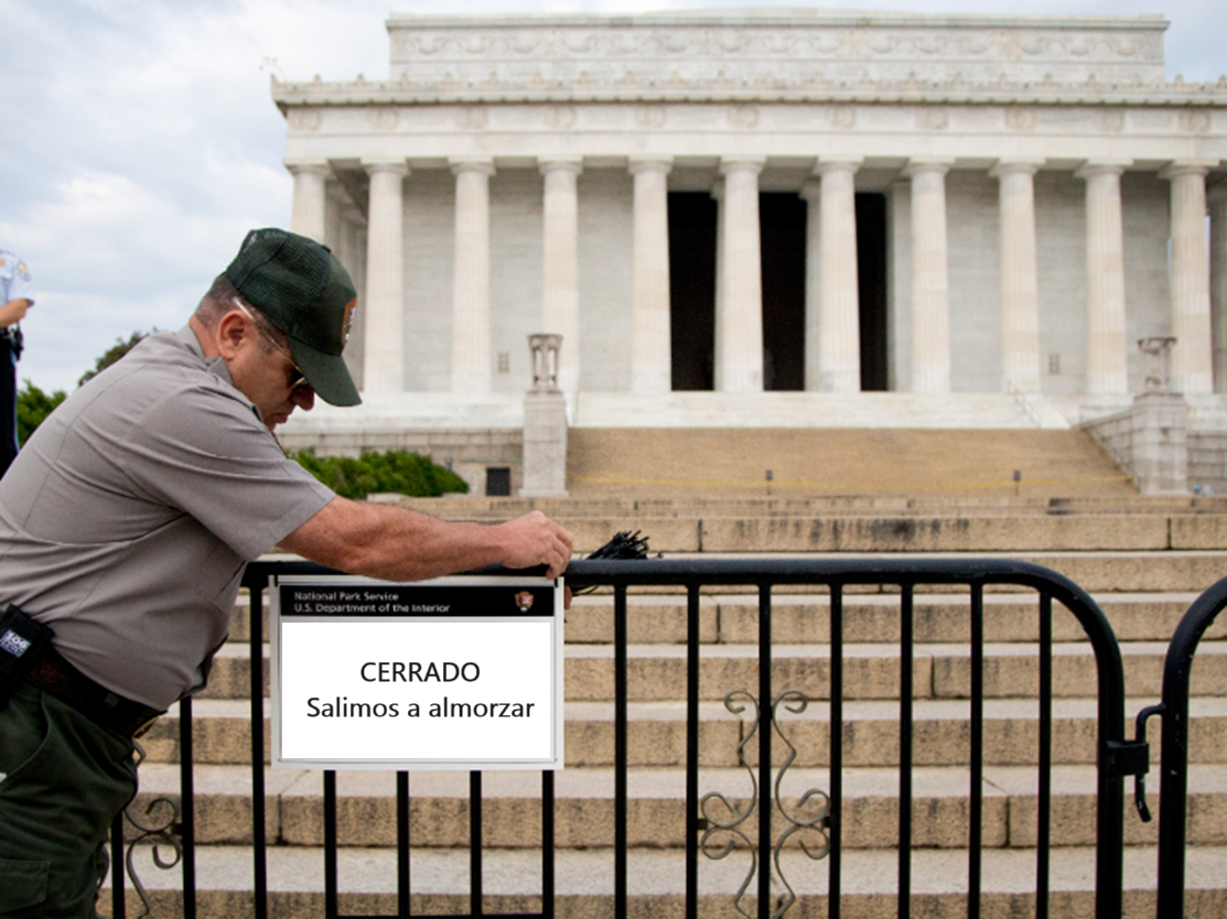 A 10 días del cierre del gobierno de Estados Unidos | Prisionero en ...